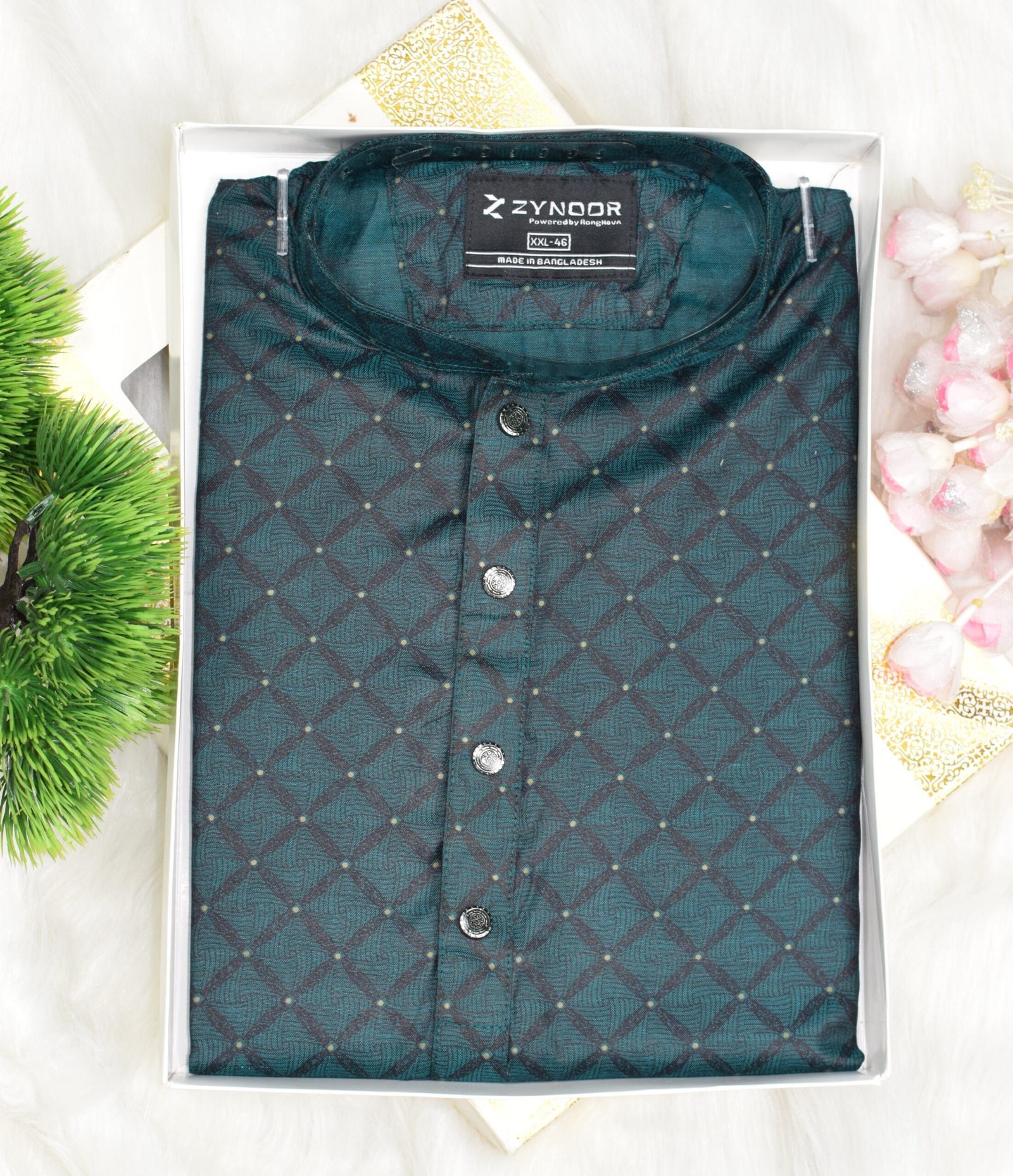Print Cotton Panjabi, zynoor